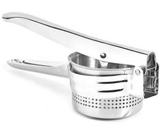 LEDLUX Schiacciapatate Acciaio Inox Schiaccia Patate Manuale Facile da Utilizzare