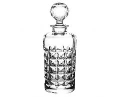 Crystaljulia Whiskey Caraffa, Vetro, 700 ML, 10 x 10 x 27 cm
