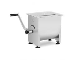 Royal Catering Impastatrice Per Carne E Salumi Manuale Mescolatrice Per Macelleria RC-MMA16 (16 L, Acciaio inox)