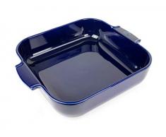 PEUGEOT PSP60152 Appolia Pirofila Quadrata 37cm, Ceramica, Blu