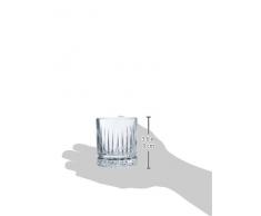 Pasabahce 520004 - Set di 2 bicchieri da whisky in stile retrò e cristallo, per cocktail, succhi di frutta, acqua, drink, tumber pesanti, altezza ~ 10 cm, V ~ 355 ml