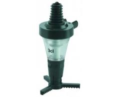 PIAZZA - PORZIONATORE IN PLASTICA NERO C:5 CL 501706