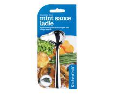 Kitchen Craft Mestolo per Salsa di Menta, Acciaio Inossidabile, Grigio (Argento)