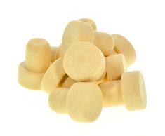 SET TAPPI A FUNGO CLASSICI CON TESTA CILINDRICA PER GRAPPA 100 PZ BOTTIGLIE