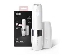 Braun Face Depilatore Donna, con Rifinitore di Precisione, Ideale per la zona Bikini, Idea Regalo, FS1000 Bianco
