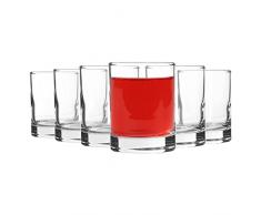Rink Drink Bicchiere da Shot/liquore - 65 ml - Confezione Regalo - 6 Pezzi