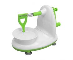 Pelamele, Pelafrutta Lama Intercambiabile in Acciaio Inossidabile con Manico per Uso in Cucina (Tipo ordinario)