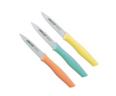 Arcos | 3 pezzi | coltelli spelucchino | coltello frutta | spelucchino professional |coltelli da cucina | taglia verdure |