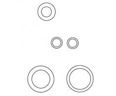 WMF ECCO 1000, Set Guarnizioni, Accessori Macchine del Caffè, 3370062395
