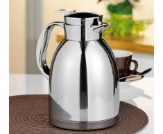 Esmeyer Maestro - Caraffa termica MAESTRO 1,5 litri, in acciaio inox, infrangibile con base in acciaio inox, altezza: 228 mm