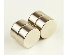 Magnetastico® | 10 pezzi magneti al neodimio N52 dischi 20x10 mm | Magneti molto forti | Supermagnete al neodimio Calamita da bacheca Magnete permanente Magnete per lavagna interattiva