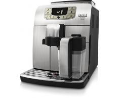 Gaggia Velasca Prestige Macchina da Caffè Automatica per Espresso e Cappuccino, Caffè in Grani o Macinato, RI8263/01, 2 tazze, Argento, 100% Made in Italy