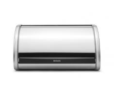 Brabantia Portapane in Acciaio, Apertura a Scomparsa, Medium, Inox Satinato
