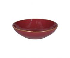 ROSE E TULIPANI Concerto Rosso Malaga Piatto Fondo Cm. 21