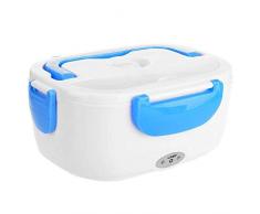 Contenitore per Alimenti Pranzo Box Da 1,5 Litri - Contenitore Multifunzione Per Pranzo Al Sacco Contenitore Portatile Per Scaldapiatti Bento Scaldavivande 12V, 45W Per Uso Domestico Car Office