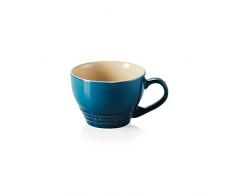 Le Creuset Tazza in Gres Vetrificato, 400 ml, Deep Teal, 70304406420002