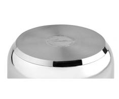 Lagostina Gioiosa Tegame con 2 Maniglie, Acciaio Inox, Diametro 24 cm Inossidabile, 3.3 Litri