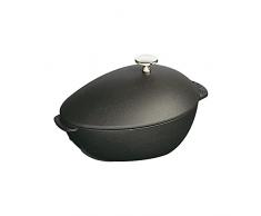 STAUB Specialities Cocotte cozziera, Legno, Nero, 24 cm