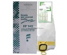 41435 SACCHETTI ORIGINALI VORWERK FOLLETTO VK140 VK150 + DOVINA CONFEZIONE 6 SACCHETTI + 6 PROFUMI
