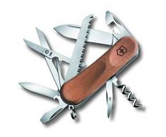 Victorinox Evowood 17, Coltello da Tasca Medio Unisex Adulto, Legno, M