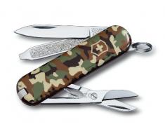 Victorinox - Coltellino tascabile Classic SD, colore Mimetico, taglia unica