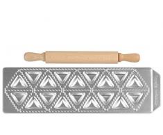 G S D Haushaltsgeräte Stampo in Alluminio per Ravioli