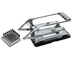 Tala - Tagliapatate in acciaio Inox con 2 lame per patatine fritte