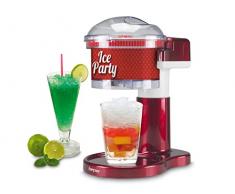 BEPER P102GEL100 Tritaghiaccio Elettrico con Lame in Acciaio Inox - Macchina del ghiaccio Ideale per Granite, Cocktail e Sorbetti