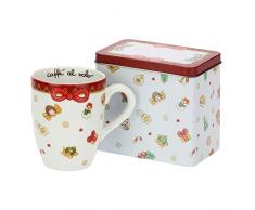 THUN - Mug con Scatola in Latta Magico Natale