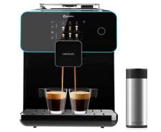 Cecotec Macchina da caffè Automatica Cumbia Power MATIC-ccino 9000 Serie Nera. Personalizza intensità, Temperatura, caffè, Latte e Schiuma, 19 Barre di Pressione, 5 Livelli di Massa