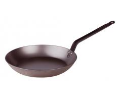 Pentole Agnelli COFE3006PT26 Lionese Padella Pesante in Ferro, 26 cm