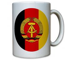 Nazionale Volks dell'esercito NVA DDR carro armato aereo orientale con distintivo Repubblica Democratica Tedesca patto di Varsavia - tazza da caffè tazza #9545