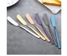 ST4U 1x dellAcciaio Inossidabile Coltello da Burro Formaggio Dessert Jam Spargimento Crema Colazione Strumento