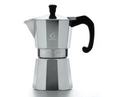 Kaufgut Forever Miss Moka Prestige 12 Tazze, Alluminio