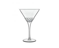 Bormioli Luigi Roma 1960 Set 4 Coppette Martini Calice Cocktail Bar