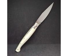 artigiano roberto monni Coltello SARDO PATTADA Artigianale Manico in Corno Collezione Tascabile da Caccia