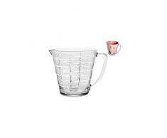 Pasabahce 55172 Basic Brocca Vetro Graduata, 1.13 lt