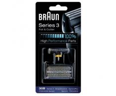 Braun Combi-pack 30B Lamina e Blocco Coltelli Testina di Ricambio per i Rasoi Braun della Vecchia Serie3