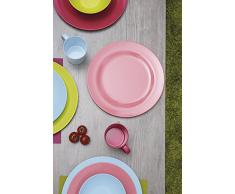ZAK Designs 2172-0321 Insalatiera Ciotola Colori Azzurro Fuori e Lampone Dentro 28 cm
