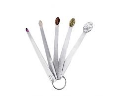 Cucchiai Dosatori Set in Acciaio Misurino Grammi Polvere Cucchiai Graduati Cucchiaio Dosatore per Dolci Ingredienti Cottura Cucchiaio Dosatore Grammi per cuocere al Forno Accessori da Cucina