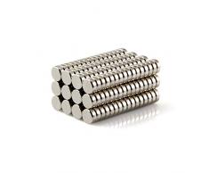 Magnetastico® | 2 Pezzi magneti al neodimio N52 Dischi 20x5 mm | Magneti Molto Forti | Supermagnete al neodimio Calamita da bacheca Magnete Permanente Magnete per Lavagna interattiva