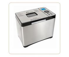 LITTLE BALANCE 8398 Easy Bread, Macchina per il pane, bacchette, 19 programmi, senza glutine, partenza ritardata, 650 W, tutto in acciaio inox