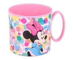 Stor Minnie Mouse - Tazza per bambini in plastica riutilizzabile per microonde da 265 ml