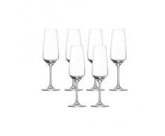 Schott Zwiesel Taste e Spumante 7, Set PZ, Bicchiere da Champagne, Bicchiere da Prosecco, Vetro, 283Â ML, 115674