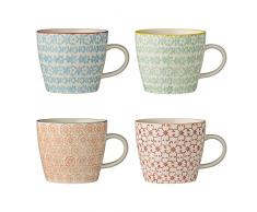 Bloomingville Set da 4 tazze Carla