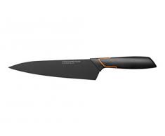 Fiskars Coltello da cuoco, Design moderno, Lunghezza totale: 31 cm, Acciaio di qualitÃ /Plastica, Edge, 1003094