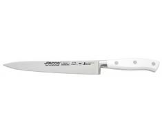 Arcos Serie Riviera Blanc, Coltello Sogliola Coltello Pesce, Acciaio Inossidabile Forgiato NITRUM 170 mm, Manico Polioxymetilene (POM), Colore Bianco