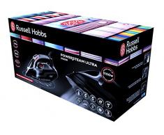 Russell Hobbs 20630-56 Ferro da stiro a vapore potente, umidificatore, base in ceramica, funzione di auto-pulizia, 3100 W