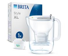 Brita Caraffa filtrante in Vetro, Blu, 2,5 L
