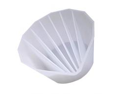 thoran Tazze di Vernice a Tazza Divisa - Tazze di Vernice Bicchiere in Silicone Riutilizzabile con Fessure,Forniture artistiche per colata acrilica Tazza Divisa per Pittura acrilica fluida per Arte
